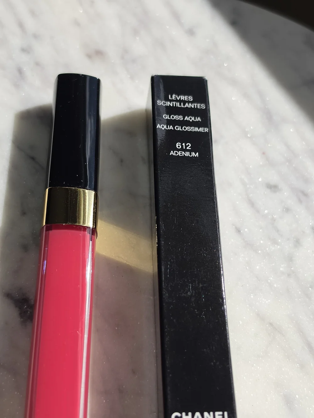 RARE CHANEL AQUA GLOSSIMER 612- 